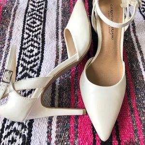 White Christian Siriano for Payless Heels